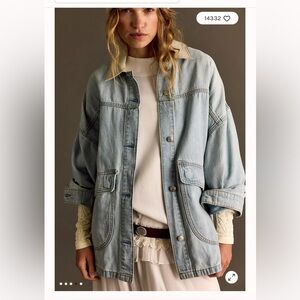 Free People We The Free Lemon Denim jacket